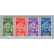 VATICANO 1939 Yv 86/9 SERIE COMPLETA DE ESTAMPILLAS NUEVAS MINT 15 EUROS